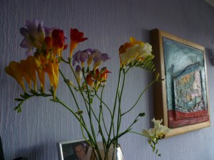 freesias and Ark Awakening © John Boydell Rogers