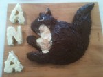 Squirrel cake, April 7th 2014