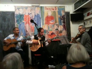 Crispy Hot Club, Poetry Café, 25 July 2014
