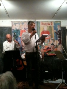 Jon Sayers, Poetry Café, 25 July 2014