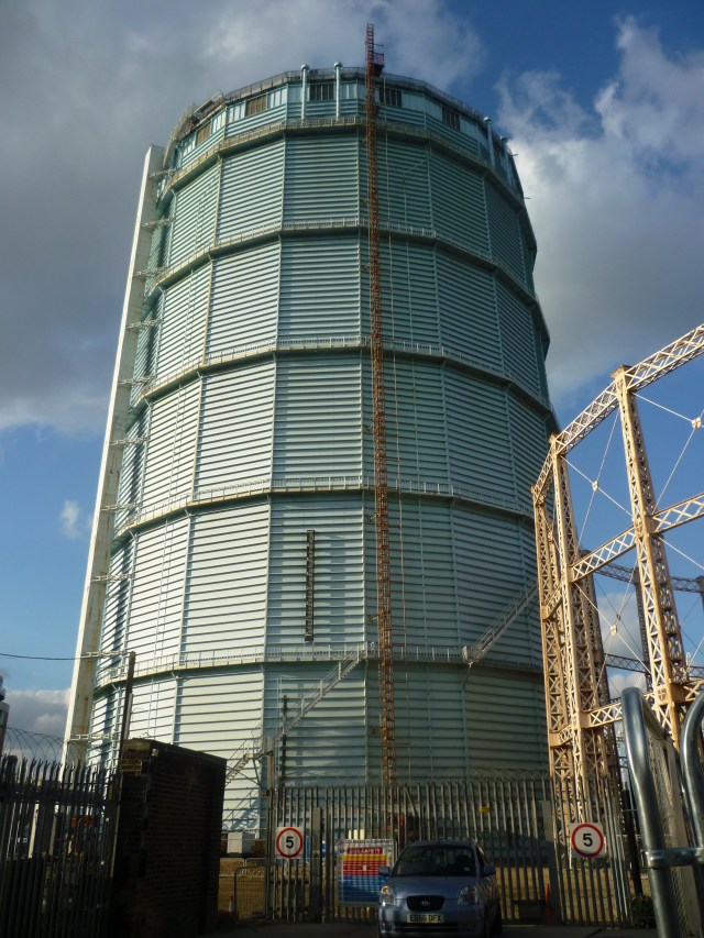 Battersea gasometer, October 3 2014