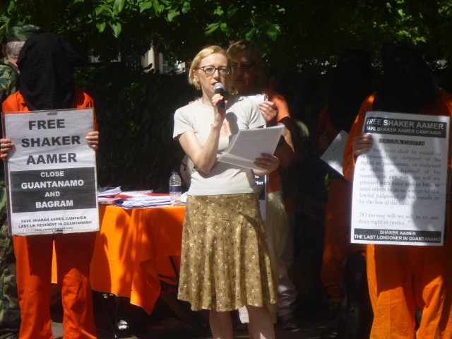 reading Letter from Battersea, Grosvenor Square, 4th July 2015