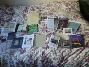 Poetry Book Fair spoils