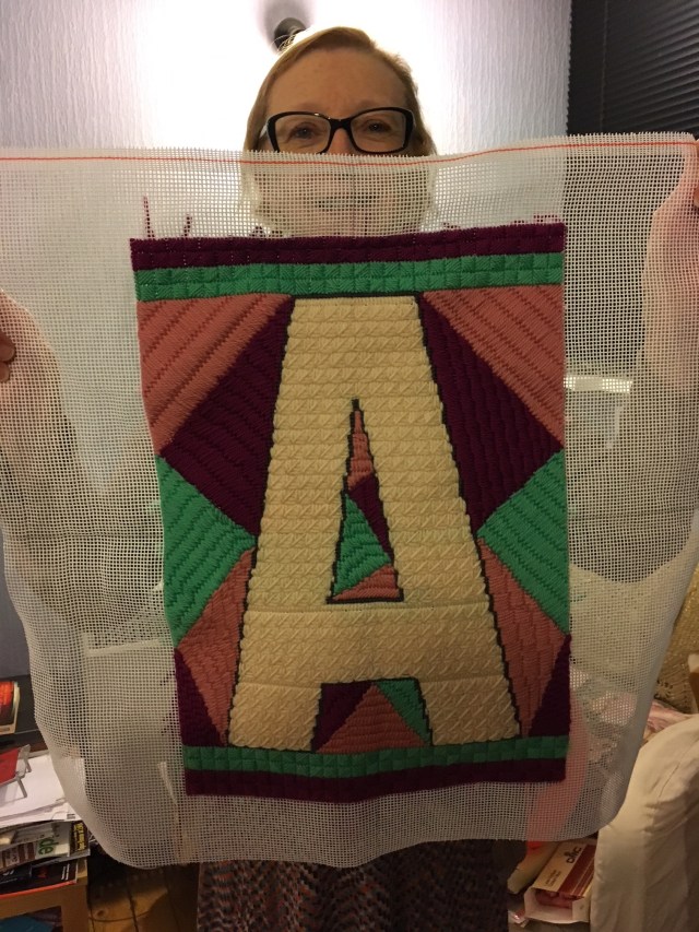 proud stitcher - finished